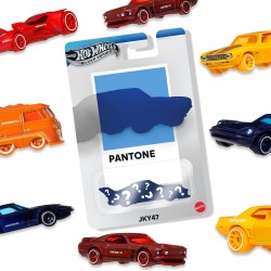 Mattel Hot Wheels Pantone Toy Car or Truck, 1:64 Scale Die-cast Vehicle for Collectors & Kids (styles May Vary) JKY47 / JKY63 19