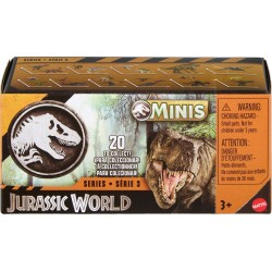 Mattel Jurassic World Minis Authentic Dinosaur Figures, Small Toy Gift GWP38 / JLH04 887961945034