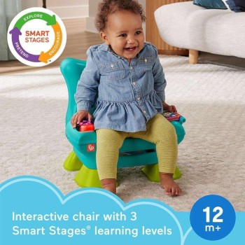 Mattel Fisher-price Play & Learn Smart Stages Educational Chair (jgk94) JGK94 194735316625