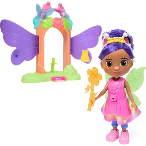 Spin Master gabbys dollhouse fairylandia, fairy magic reveal playset with transforming  6075629 681147107908