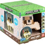 Paladone minecraft wolf globuddies 3d colour changing light, officially licensed led PP14761MCF 5056577758337