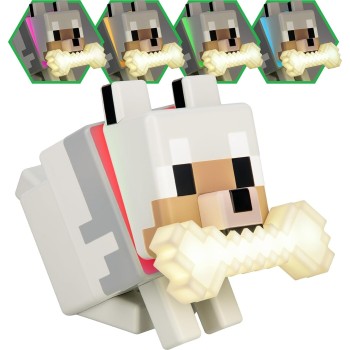 Paladone globuddies: minecraft - wolf light (pp14761mcf) PP14761MCF 5056577758337
