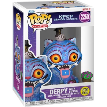 kpop demon hunters Funko pop! animation: k-pop demon hunters - derpy with sussie (glows in the dark) 2260 vinyl figures 94693 88