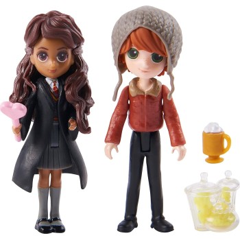 Spin master wizarding world harry potter: ron & parvati set magical minis (6064902) 6064902 778988431818