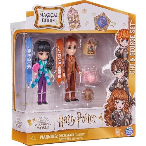 Spin master wizarding world harry potter: magical minis - cho & george set (6064901) 6064901 778988431801