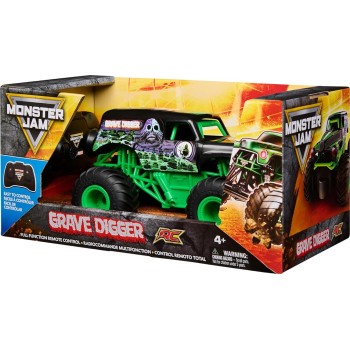 Spin master monster jam: grave digger - rc vehicle 1:24th (6044955) 6044955 778988548264