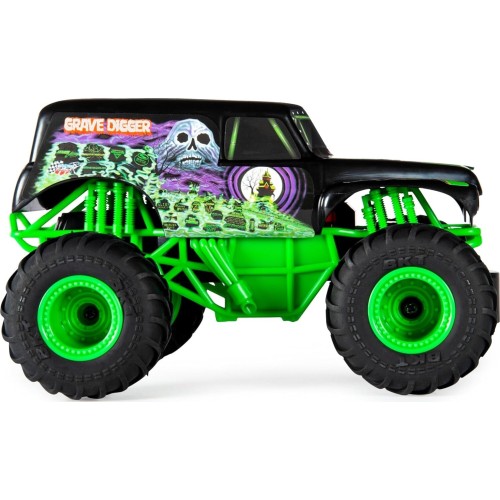 Spin master monster jam: grave digger - rc vehicle 1:24th (6044955) 6044955 778988548264