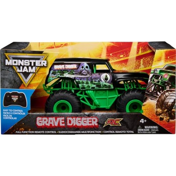 Spin master monster jam: grave digger - rc vehicle 1:24th (6044955) 6044955 778988548264