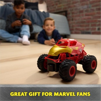 Spin master marvel monster jam: iron man - rc vehicle 1:24th (6069959) 6069959 681147014824