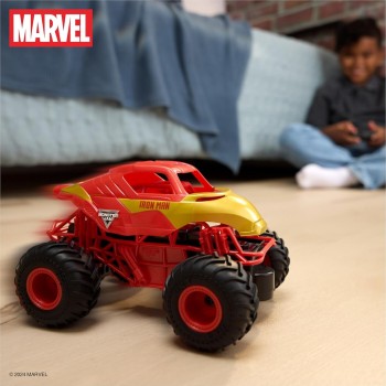 Spin master marvel monster jam: iron man - rc vehicle 1:24th (6069959) 6069959 681147014824