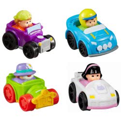Mattel Little People Wheelies - Οχηματάκια T5625 / ASST 027084916669