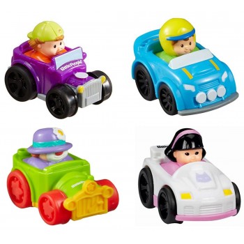 Mattel Little People Wheelies - Οχηματάκια T5625 / ASST 027084916669