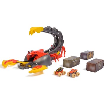 Spin Master monster jam, el  loco venom velocity scorpion playset, mini jams, 2 exclusi 6069752 681147012356