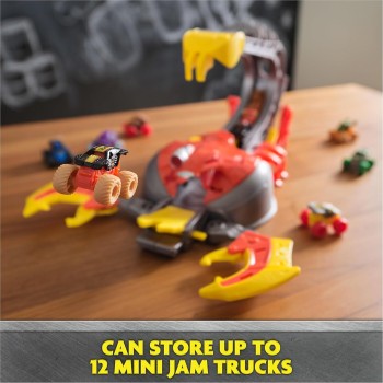 Spin master monster jam: mini jams - el toro loco venom velocity scoprion playset (6069752) 6069752 681147012356