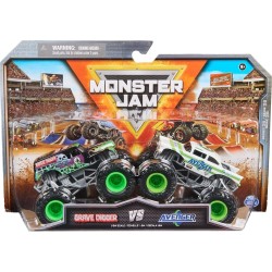 Spin Master monster jam -  monster jam pack of two with authentic monster trucks in sca 6064128 778988380574
