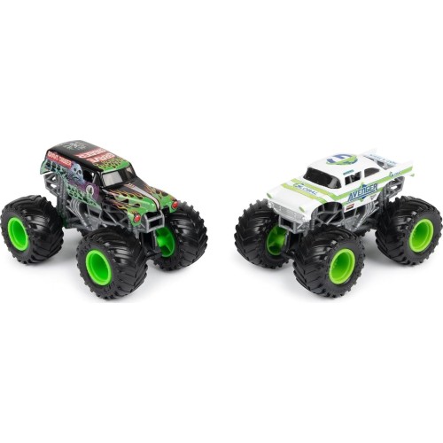 Spin master monster jam: earth shaker vs megalodon - 2 pack vehicle (20150277) 6064128 778988380574