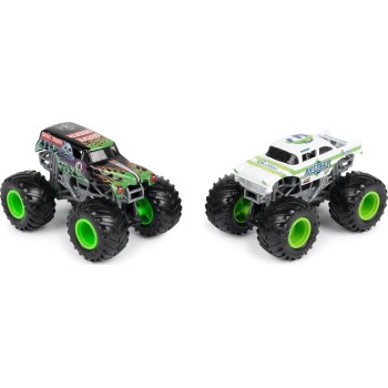 Spin Master monster jam -  monster jam pack of two with authentic monster trucks in sca 6064128 778988380574
