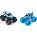 Spin master monster jam: earth shaker vs megalodon - 2 pack vehicle (20150277) 6064128 778988380574