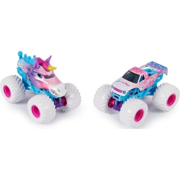 Spin master monster jam: earth shaker vs megalodon - 2 pack vehicle (20150277) 6064128 778988380574