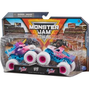 Spin master monster jam: earth shaker vs megalodon - 2 pack vehicle (20150277) 6064128 778988380574