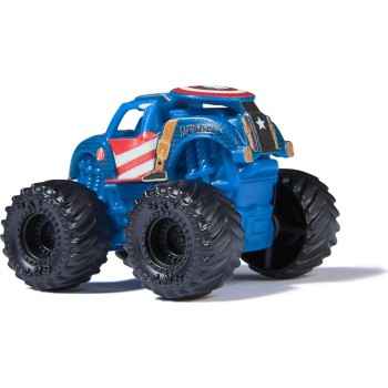 Marvel Avengers Spin master marvel monster jam: mini jams - iron man / venom / the amazing spider-man 3 pack bundle (20149558) 6