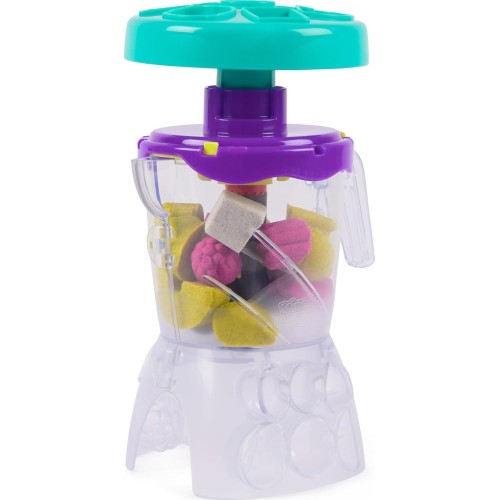 Spin Master kinetic sand, smoothie mixer  with 14 oz play sand, tools and popsicle moul 6075121 681147099616
