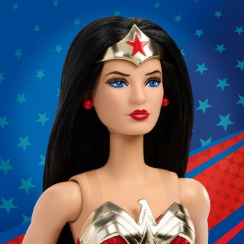 Mattel Marvel Avengers Wonder Woman Collectible Doll In Red And Blue Tank Suit With Golden Accessories And Lasso JBJ36 194735261
