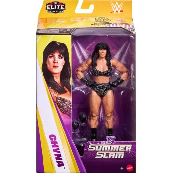 Mattel WWE Elite Collection Premium Live Event Chyna Action Figure Set, Summerslam Series HVF76 / JHX82 194735337941