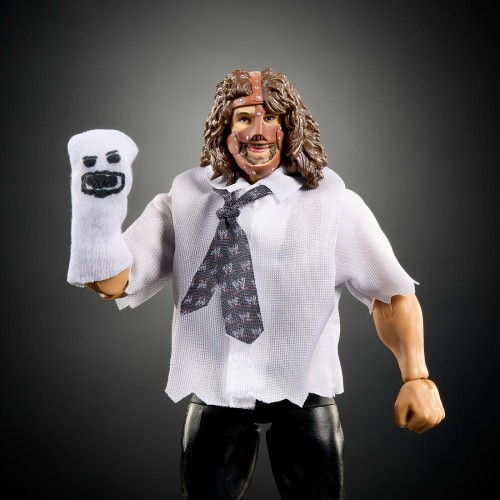 Mattel WWE Elite Collection Premium Live Event Mankind Action Figure Set, Summerslam Series Collectible HVF76 / JHX81 1947353374