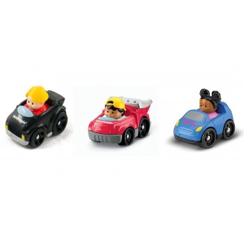 Mattel Little People Wheelies - Οχηματάκια T5625 / ASST 027084916669