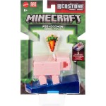 Mattel Minecraft Pig Action Figure & Accessory Set, 3.25-inch Scale Collectible Toy With Building Piece GTP08 / JJR96 1947353410