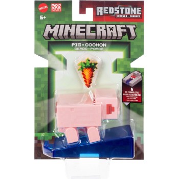 mattel minecraft - φιγούρες 8εκ. mc 3.25 pig GTP08 / JJR96 194735341078