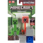 Mattel Minecraft Creeper Action Figure & Accessory Set, 3.25-inch Scale Collectible Toy With Building Piece GTP08 / JJR92 194735
