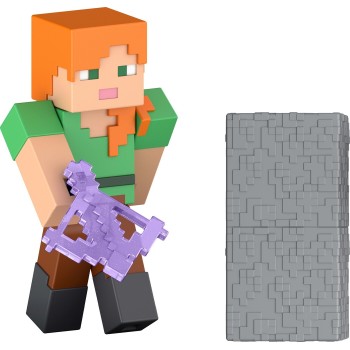 mattel minecraft - φιγούρες 8εκ. mc 3.25 alex GTP08 / JJR91 194735341092