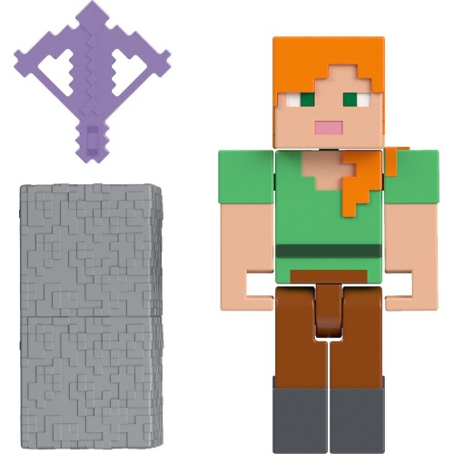 mattel minecraft - φιγούρες 8εκ. mc 3.25 alex GTP08 / JJR91 194735341092