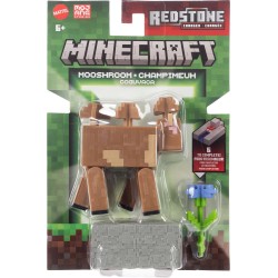 Mattel Minecraft Brown Mushroom Action Figure & Accessory Set, 3.25-inch Scale Collectible Toy GTP08 / JJR95 194735341009