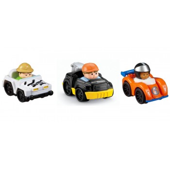Mattel Little People Wheelies - Οχηματάκια T5625 / ASST 027084916669