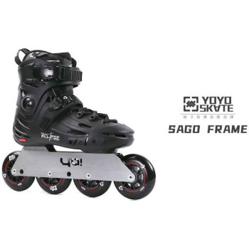 ΑΘΛΟΠΑΙΔΙΑ yoyoskate sago 90  άξονες - ασημί 38.84010/SLV 9985777015505