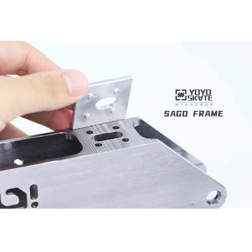 ΑΘΛΟΠΑΙΔΙΑ yoyoskate sago 90  άξονες - ασημί 38.84010/SLV 9985777015505