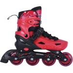 ΑΘΛΟΠΑΙΔΙΑ 3k αυξομειούμενα πατίνια/roller skates/παγοπέδιλα 3 σε 1 - κόκκινο χρώμα κόκκινο, μέγεθος 39-42 002.10306/RIS/RD/39 9