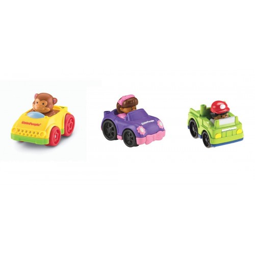 Mattel Little People Wheelies - Οχηματάκια T5625 / ASST 027084916669