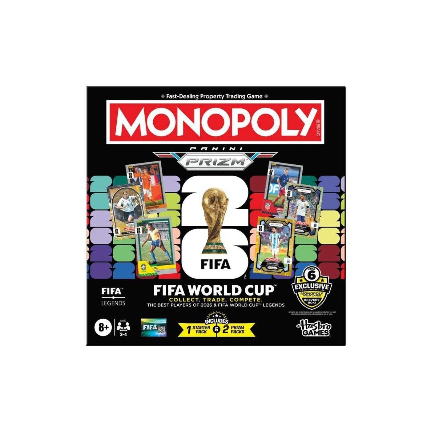 Hasbro Επιτραπέζιο Monopoly Panini Prizm: Fifa World Cup (g2633) (2)