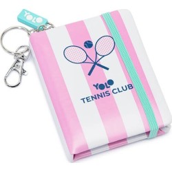 Yolo Tennis Club Girl Keychain Notebook 90720 7290122392661