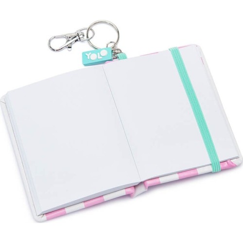 Yolo Tennis Club Girl Keychain Notebook 90720 7290122392661