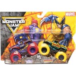 Spin Master Monster Jam: Vehicles 2 Pack 1:64 Marvel Assortment 6070555 681147026445