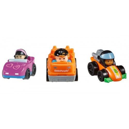 Mattel Little People Wheelies - Οχηματάκια T5625 / ASST 027084916669