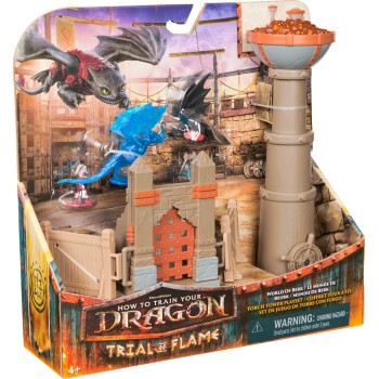Spin master how to train your dragon: trial of flame - world of berk dragon capture playset (20156327) 6075595 681147107137