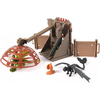 Spin master how to train your dragon: trial of flame - world of berk dragon capture playset (20156327) 6075595 681147107137