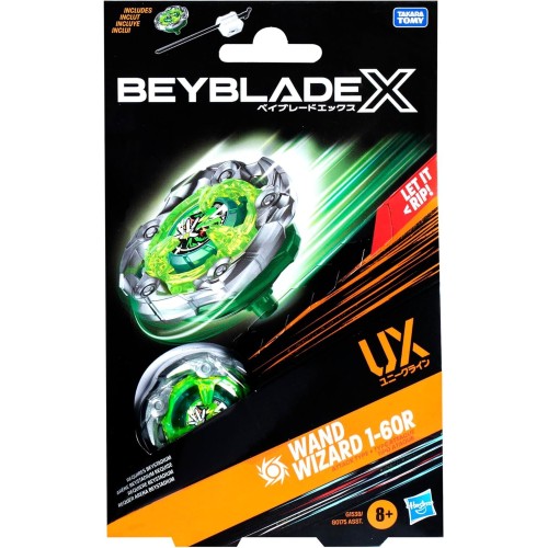 Hasbro Beyblade X Wand Wizard 1-60R UX Starter Pack G0175 / G1538 5010996295071