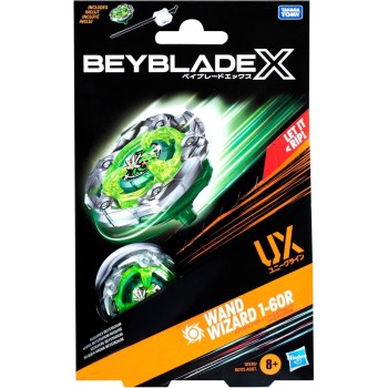 Hasbro Beyblade X Wand Wizard 1-60R UX Starter Pack G0175 / G1538 5010996295071